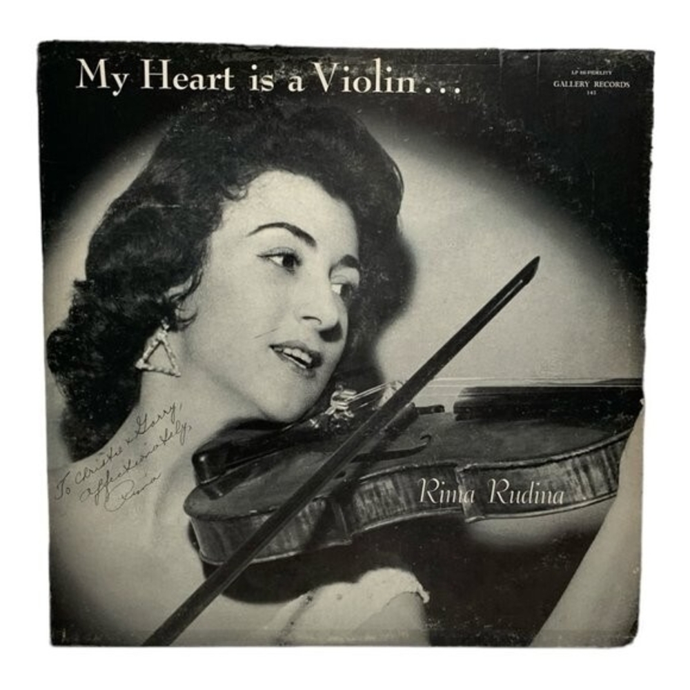 LP Rima Rudina - My Heart Is A Violin ... Vinyl Record